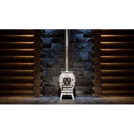 Купить Печь-камин Печь-камин ProMetall Бахта (черная) чугун в Новополоцке Амазонка бай фото в Новополоцке