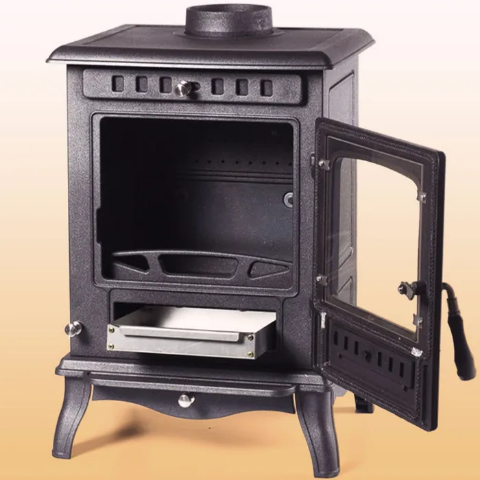 Печь-камин чугунный FireWay Erik в интерьере чёрный Амазонка бай фото в Новополоцке