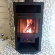 Купить камин со стеклом Мета-Бел Ока в Новополоцке фото в Новополоцке