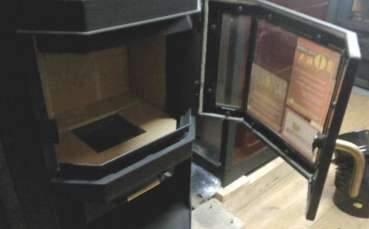 Купить камин со стеклом Мета-Бел Ока в Новополоцке фото в Новополоцке