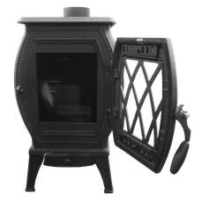 Печь чугунная со стеклом ПМЧ-10С фото  в Новополоцке