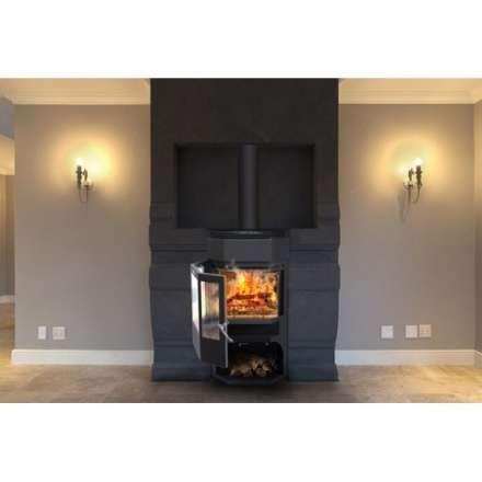 Стальная печь-камин Сибирь 8 фото в Новополоцке