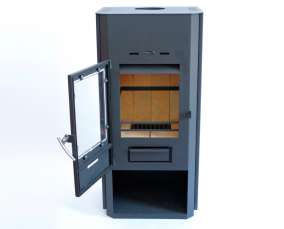 Недорогой камин с дровницей Сибирь 8 фото в Новополоцке