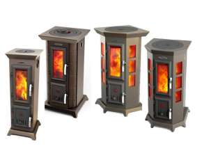 Недорогая стальная печь Термофор Статика Секста, чёрная бронза фото серия в Новополоцке