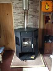 Отопительная печь-камин Сибирь 15 фото в интерьере в Новополоцке