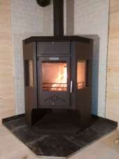 Отопительная печь-камин Сибирь 15 фото в интерьере в Новополоцке