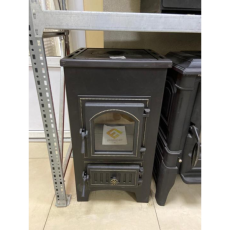 купить Печь-камин Везувий ПК-01 (270) c плитой бежевая 9 кВт в Новополоцке в Новополоцке