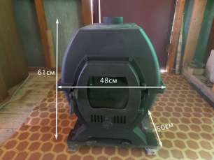 Купить Печь отопительная чугунная Везувий Триумф 180 с т/о в Новополоцке в Новополоцке