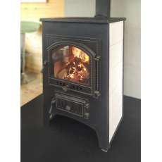 Купить Печь-камин Везувий ПК-01 (205) c плитой бежевая 12 кВт в Новополоцке в Новополоцке