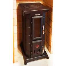 Недорогая стальная печь Термофор Статика Тетра, чёрная бронза фото в Новополоцке