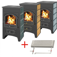 Купить Печь-камин Везувий ПК-02 (205) с плитой талькохлорит 12 кВт в Новополоцке в Новополоцке