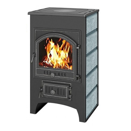 Печь-камин Везувий ПК-02 (205) с плитой талькохлорит 12 кВт Амазонка бай фото в Новополоцке