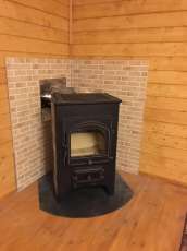 Купить Печь-камин Везувий ПК-02 (205) с плитой и т/о песчаник 12 кВт в Новополоцке в Новополоцке