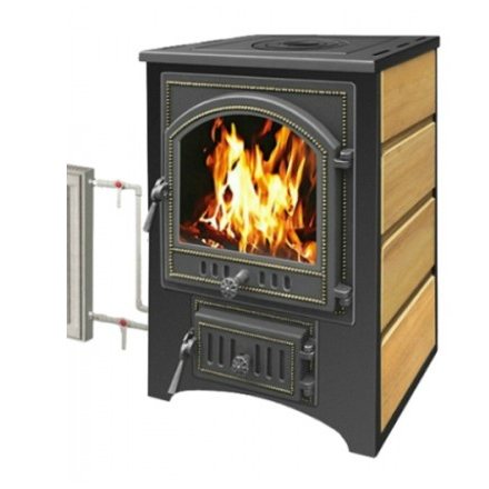 Печь-камин Везувий ПК-02 (205) с плитой и т/о песчаник 12 кВт купить в Новополоцке