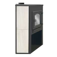 Стальной камин со стеклом ЭТНА (ДТ-4С) угловой Амазонка бай фото  в Новополоцке