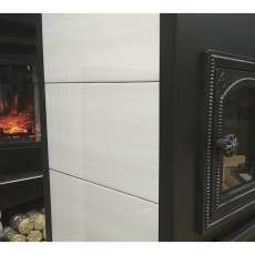 Недорогой камин со стеклом ЭТНА (ДТ-4С) с плитой и теплообменником Амазонка бай фото в Новополоцке