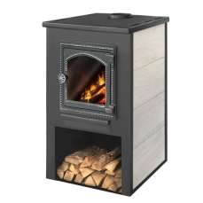 Камин ЭТНА (ДТ-4С) с плитой для дома и дачи Амазонка бай фото в Новополоцке
