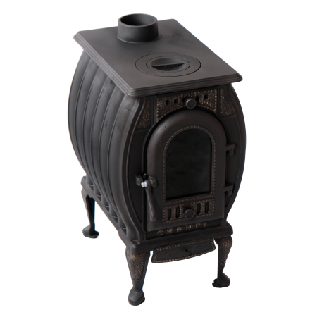 Купить печь-камин чугунная "Сибирь" в Новополоцке фото в Новополоцке