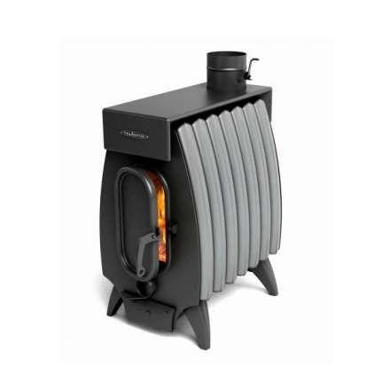 Отопительная печь Термофор Огонь-батарея 7 Лайт антрацит-серый металлик Амазонка бай фото в Новополоцке