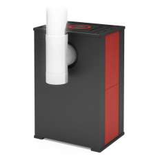 Стальной камин со стеклом Теплодар Твист фото в Новополоцке