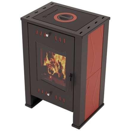 Стальная печь-камин Теплодар Твист фото в Новополоцке