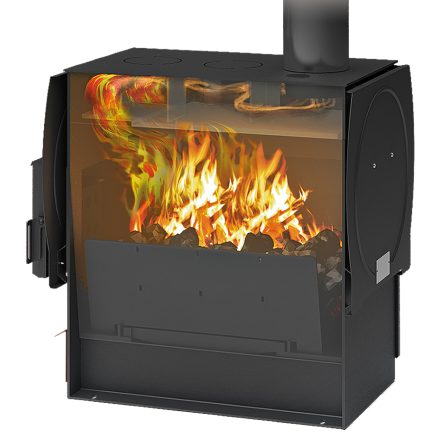 Отопительная печь Теплодар Локомотивъ 120 (2019) в Новополоцке