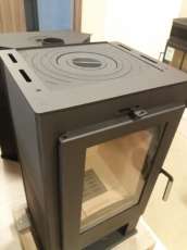 Купить недорогой камин со стеклом Мета-Бел АОТ 7.0 Нарва 7М в Новополоцке фото в Новополоцке