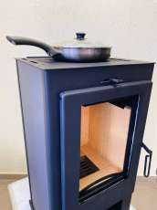 Купить недорогой камин со стеклом Мета-Бел АОТ 7.0 Нарва 7М в Новополоцке фото в Новополоцке