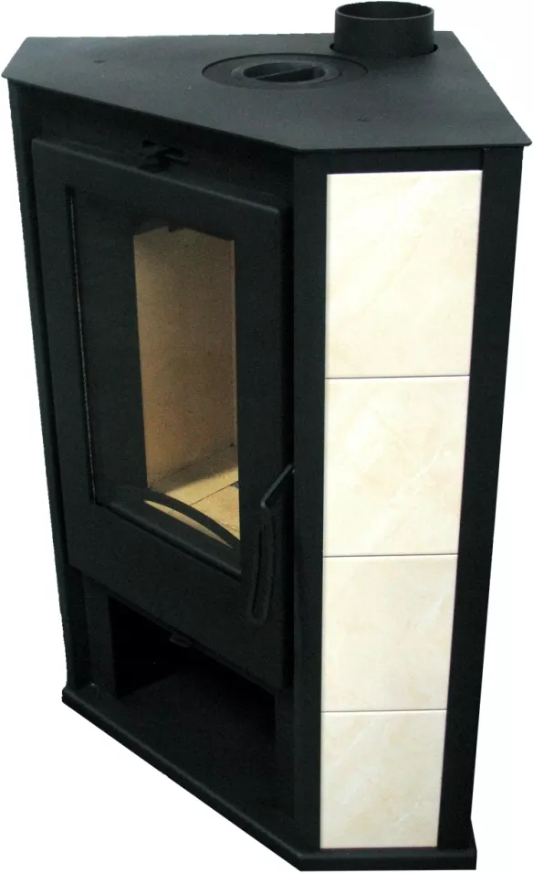 Купить стальной камин с шамотом Мета-Бел Ритм L в Новополоцке фото в Новополоцке