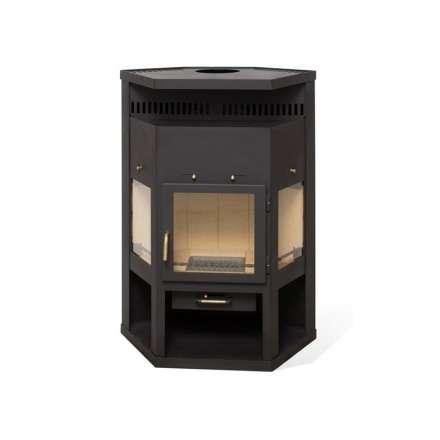 Купить стальной камин Мета-Бел Енисей в Новополоцке фото в Новополоцке