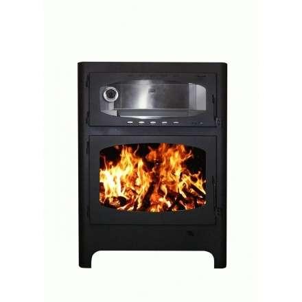 Печь-камин Бавария Эко с духовкой и плитой фото в Новополоцке