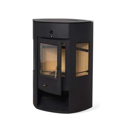 Печь-камин Мета-Бел АОТ 11.0 (в модификации Енисей 2) в Новополоцке