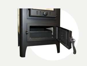 Чугунный камин со стеклом Бавария Оптима Чугун с плитой фото в Новополоцке