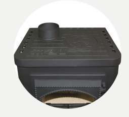 Чугунный камин Бавария Оптима Чугун с плитой фото в Новополоцке