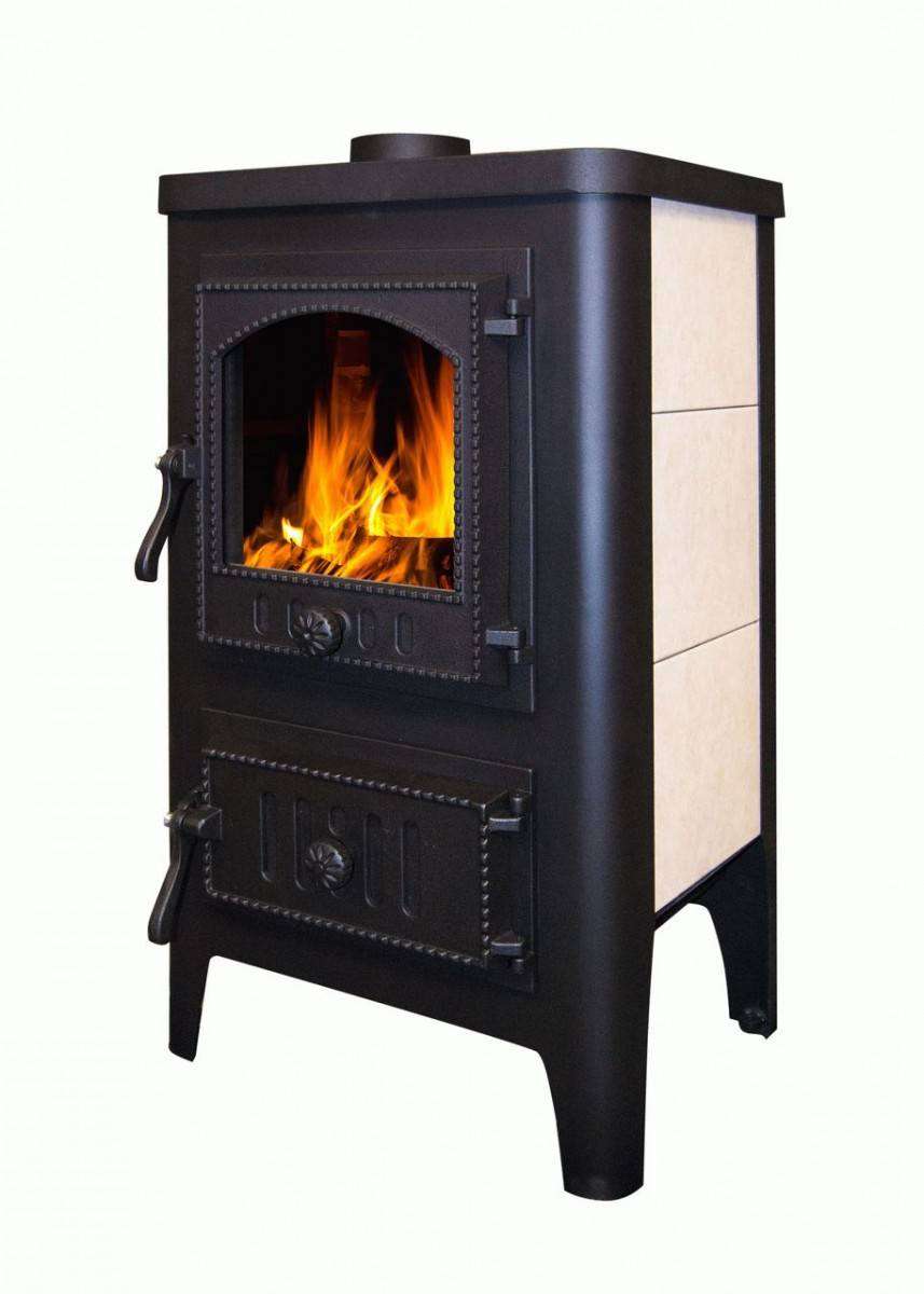 Печь-камин Бавария Оптима Чугун с плитой Амазонка бай фото в Новополоцке