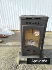 Недорогой камин со стеклом Бавария Оптима с плитой фото в Новополоцке