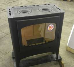 Печь камин БАВАРИЯ ЭКО С ПЛИТОЙ две конфорки для дома и дачи фото в Новополоцке