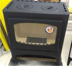 Недорогой камин Бавария Эко с плитой 2 конфорки фото в Новополоцке