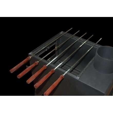 Небольшая печь-мангал с плитой Кельн-Турбо фото в Новополоцке