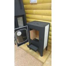 Печь-камин БАВАРИЯ ЭКО с плитой одна конфорка фото в Новополоцке