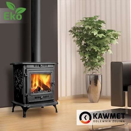 Печь-камин Kawmet P10 (6,8 кВт) EKO в Новополоцке