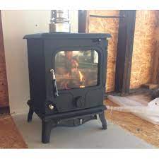 Печь-камин чугунный FireWay Paul в интерьере чёрный Амазонка бай фото в Новополоцке