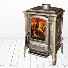 Печь-камин чугунный FireWay Bruno патина медь Амазонка бай фото в Новополоцке