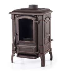 Печь-камин чугунный FireWay Bruno патина медь Амазонка бай фото в Новополоцке