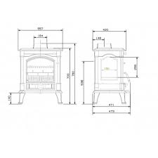  Купить Печь-камин NORDflam Akron в Новополоцке Амазонка бай фото в Новополоцке