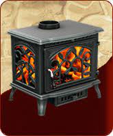 Печь-камин чугунный FireWay Demetra в интерьере Амазонка бай фото в Новополоцке