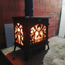 Печь-камин чугунный FireWay Demetra в интерьере Амазонка бай фото в Новополоцке