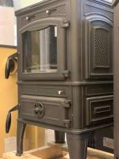 Печь-камин FireWay Dacha патина бронза в интерьере Амазонка бай фото в Новополоцке