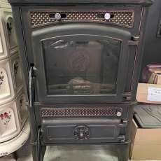 Печь-камин FireWay Dacha патина бронза в интерьере Амазонка бай фото в Новополоцке