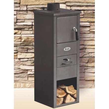 Печь-камин Blist Ekonomik LM стальная дверца фото в Новополоцке